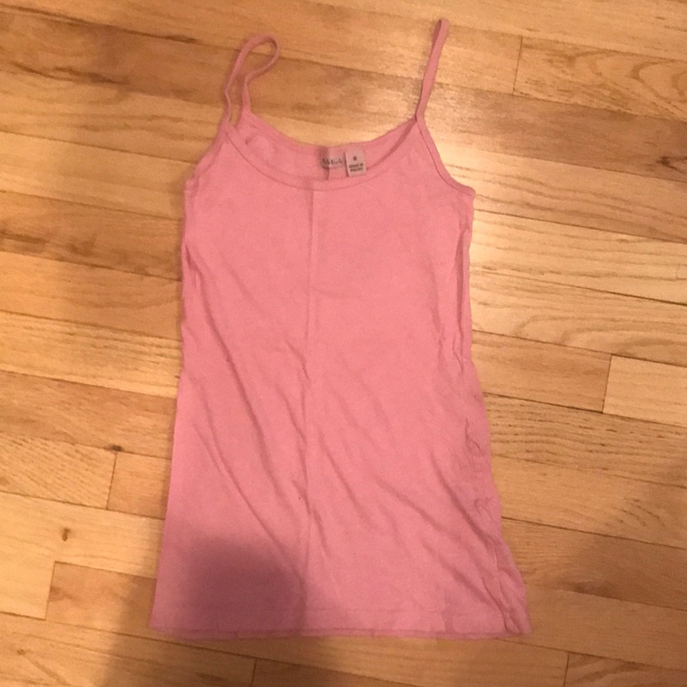 Pink tank top